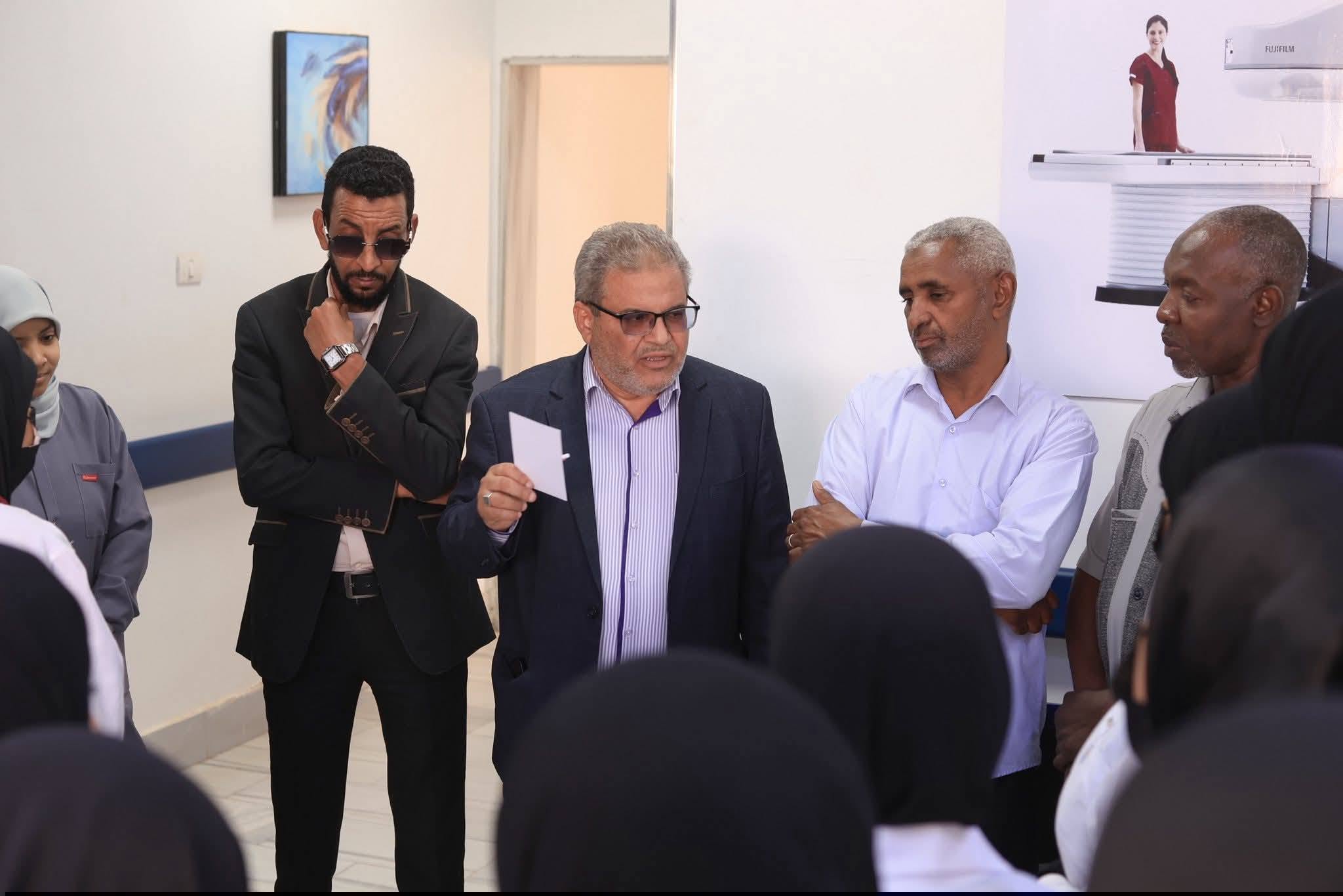 The Fourth Stop: A Visit to the Obstetrics and Gynecology Center in Sebha and Awareness on Early Detection.